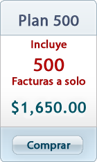 Incluye 500 facturas electronicas por solo 1950 pesos mas iva
