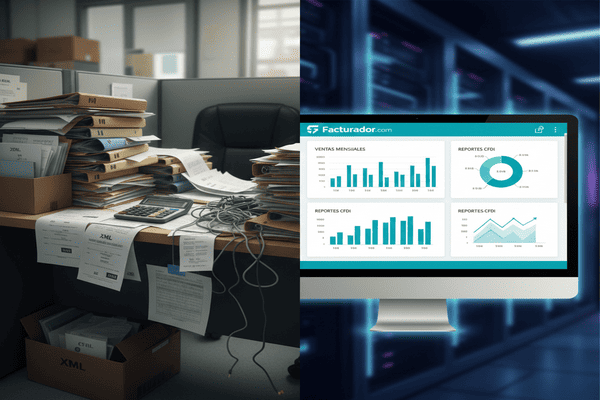 Archivar facturas con el método tradicional vs la automatización 