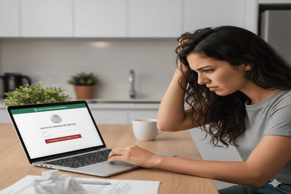 Errores al intentar recuperar la contraseña